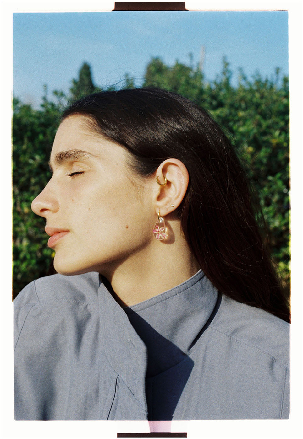 Mini botánico earring
