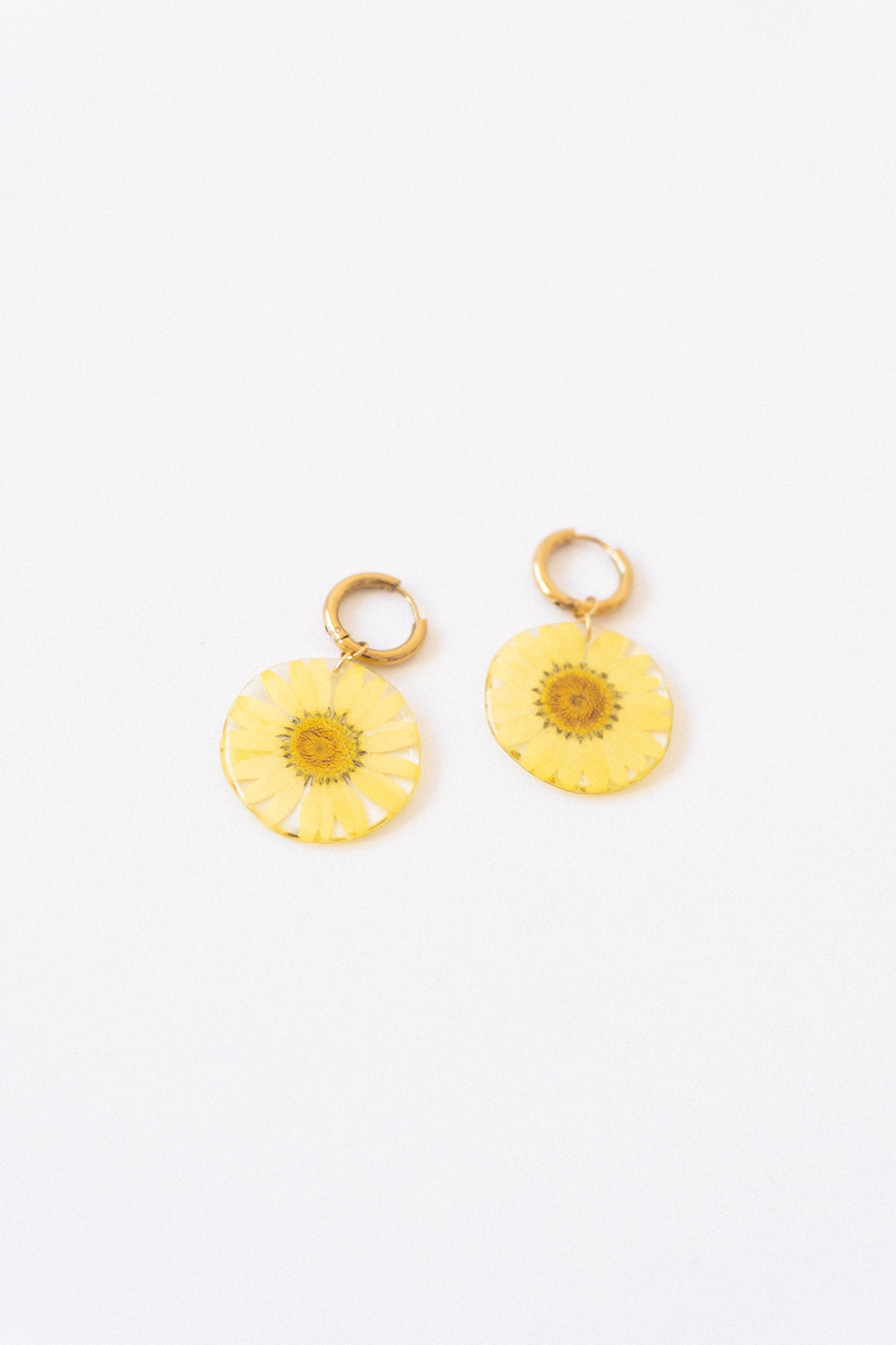Margarita earrings · Yellow