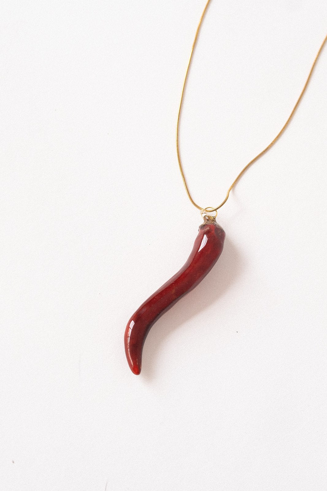Sweet Pepper Pendant Necklace